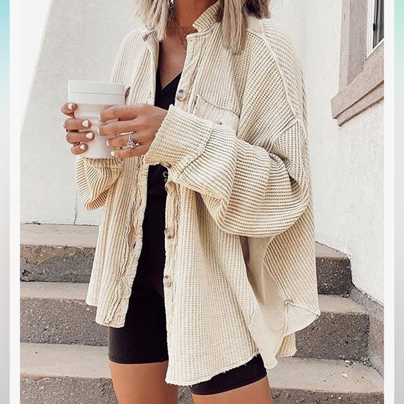 NWOT button down shirt/shacket - Picture 2 of 9